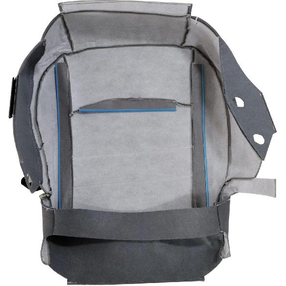 GXARTS Driver Side Bottom Replacement Cloth Seat Cover Gray #X8 Compatible with Dodge Ram 1500 2500 3500 4500 5500 SLT 2013 2014 2015 2016 2017 2018