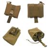 Riñonera Táctica MOLLE Camuflaje: Bolsa de Reciclaje Plegable y Estuche para Emergencias, Montañismo y Actividades al Aire Libre