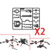Military Building Blocks Solider Figures Weapons Camouflage Guns RPG Equipment Package Shields EOD M1919A4 Roadblock Mini Bricks