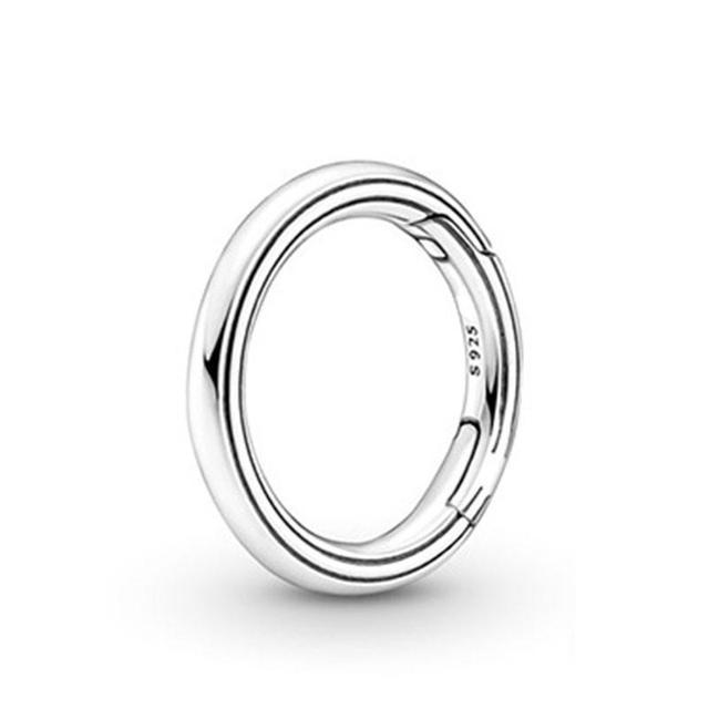 The New 925 Silver Pearl Charm Fits Pendant In Original Accessory Women's Jewelry Bracelet Collection