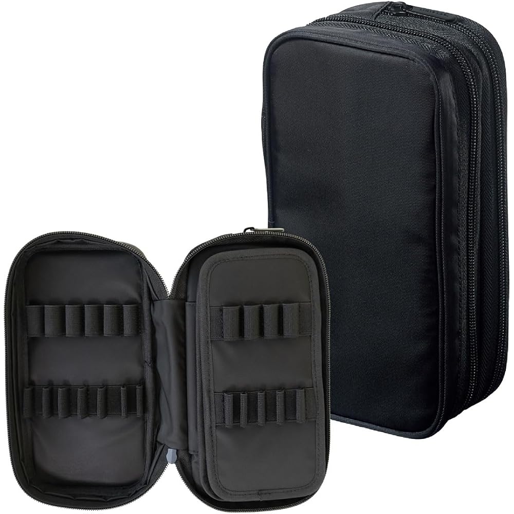 Кейс-пенал Richtrab XCOA Spread Double, цвет Jet Black, A3801-24