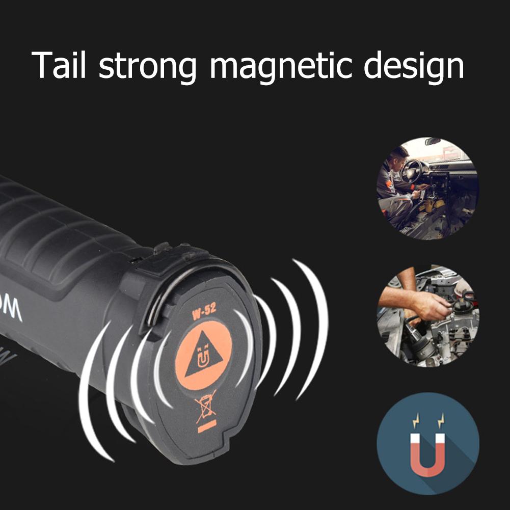 Multifunctional Folding Work Light Portable Rechargeable Flashlight Hook Magnetic Camping Light Outdoor Car Repair Emergency
