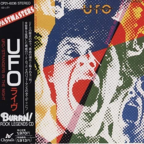 CD UFO Strangers In The Night CP216036 CHRYSALIS 1989 Japan Rock Used