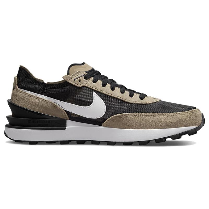 Nike Waffle One Black Khaki Sneakers DA7995-002