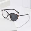 2026 New Cat-Eye Photochromic Myopia Glasses Unisex Ultra-Lightweight Premium Anti-Blue Light Eyewear Minus Diopter 0 To -4.0