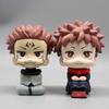 Hot! Big Head Dolls 4 In 1: JJK Gojo/Geto, Blue Lock Football, Gintama Stand | Q-style PVC Figure Decor Gift