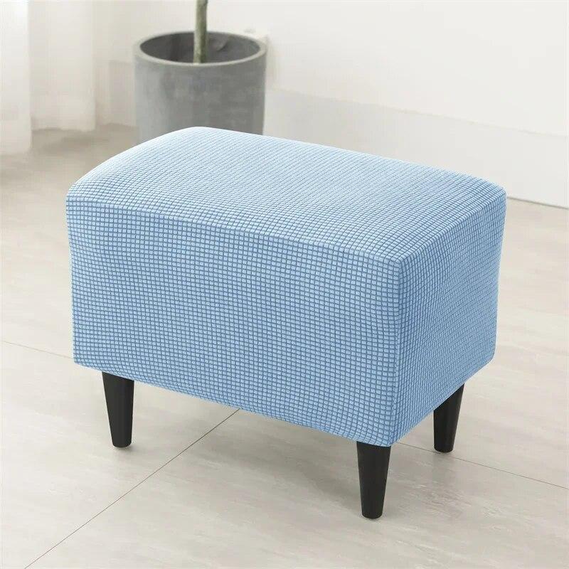 Solid Color Sloping King Back Chair Covers Elastic Polar Fleece Wing Chairs Cover with Seat Cushion Cover Furniture Protector