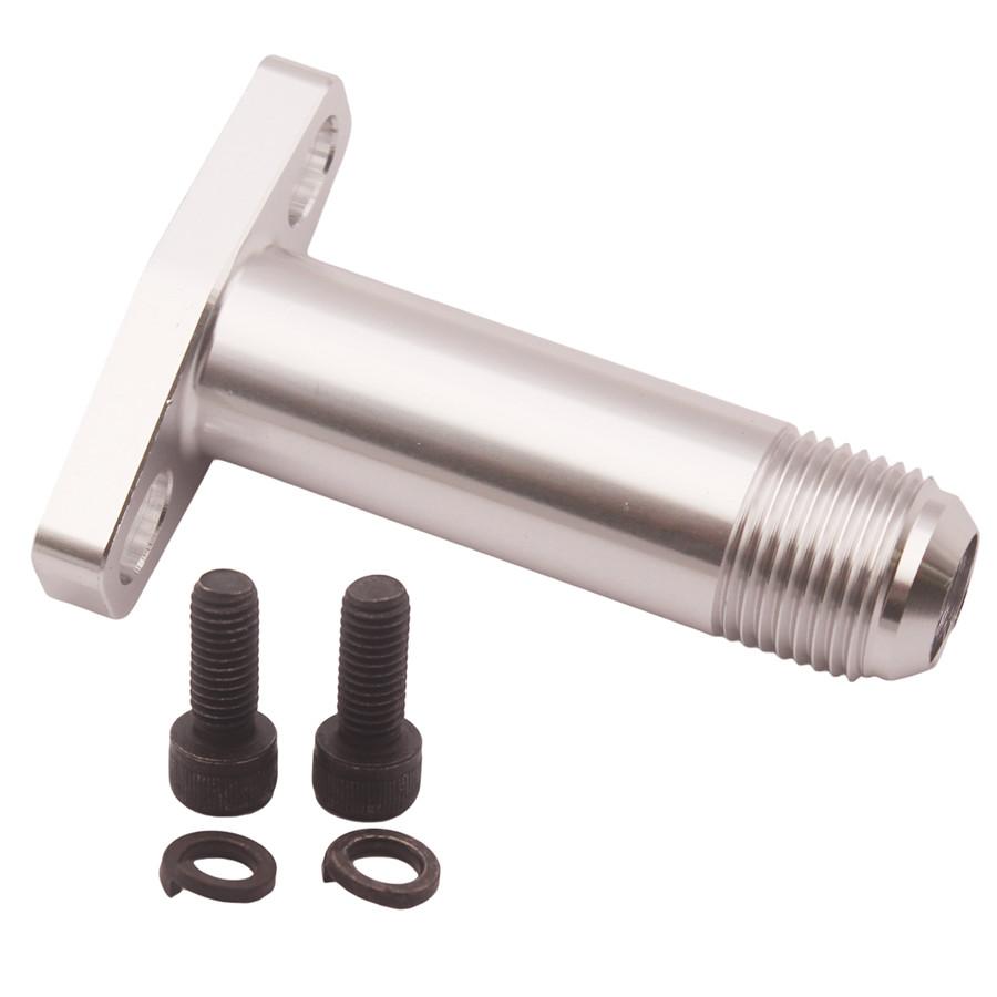 Billet Turbo Oil Drain Return Flang For 10AN Garrett Ball Bearing GT28 GT30 GT35