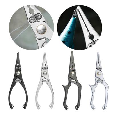 Fishing Pliers Multifunctional Hook Remover Braided Fishing Line Cutter Rings Openers Fishing Tackle Fishing Multitool