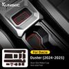 For Dacia Duster 3 2024 2025 Anti-slip Slot Pad Car Door Groove Mat Auto Interior Trim Dacia Duster3 Accessories