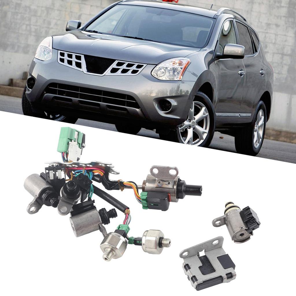9pcs CVT Valve Body Soelnoid Kit JF011E RE0F10A Replacement Fit for Altima
