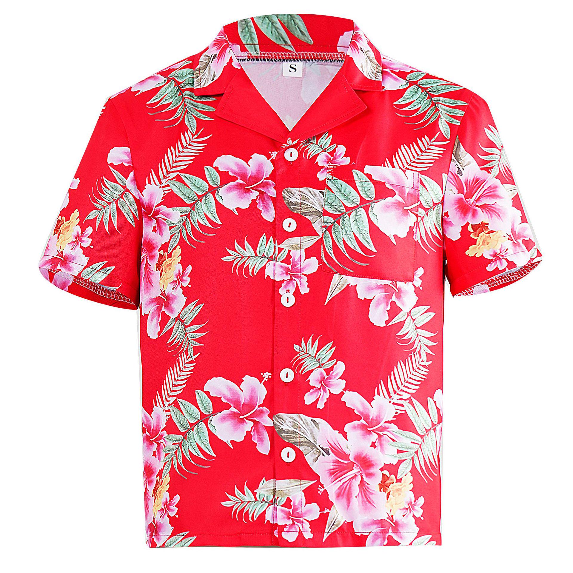 

Kasuga Ichiban Yakuza Game Character Halloween Costume Floral Shirt L