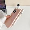 Cute Cartoon 3D Cat Ear Glossy Silicone Soft Case For iPhone 15 Pro Max 11 13 14 Plus Candy Thickened Bumper Shockproof Cover