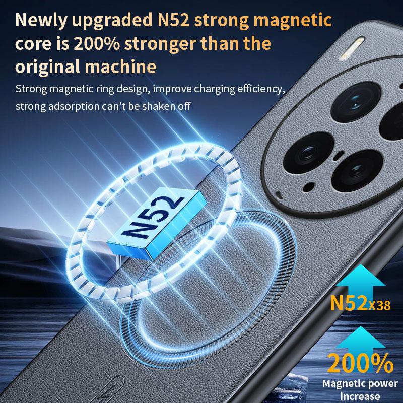 For VIVO X300 Ultra X300s Phone Case, with Magnetic Suction, Non-greasy, Shockproof and Drop-resistant