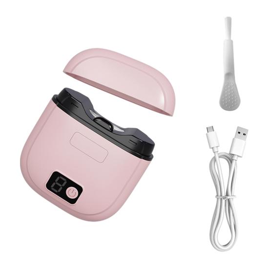 

Multi-functional Electric Nail Clipper with LED Kids Adults Seniors Automatic Nail Trimmer Rechargeable Baby Manicure Grinding File Fingernail Cutter рожевий