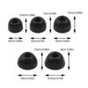 Comfortable Listening Experience Silicone Eartips for PowerbeatsPro2 , Multiple Size Ear Plugs Noise Reductions