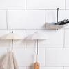 3pcs / Lot Multifunction Umbrella Shaped Key Hanger Rack Home Decorative Holder Wall Hooks Kitchen Bathroom Accessories Gadget