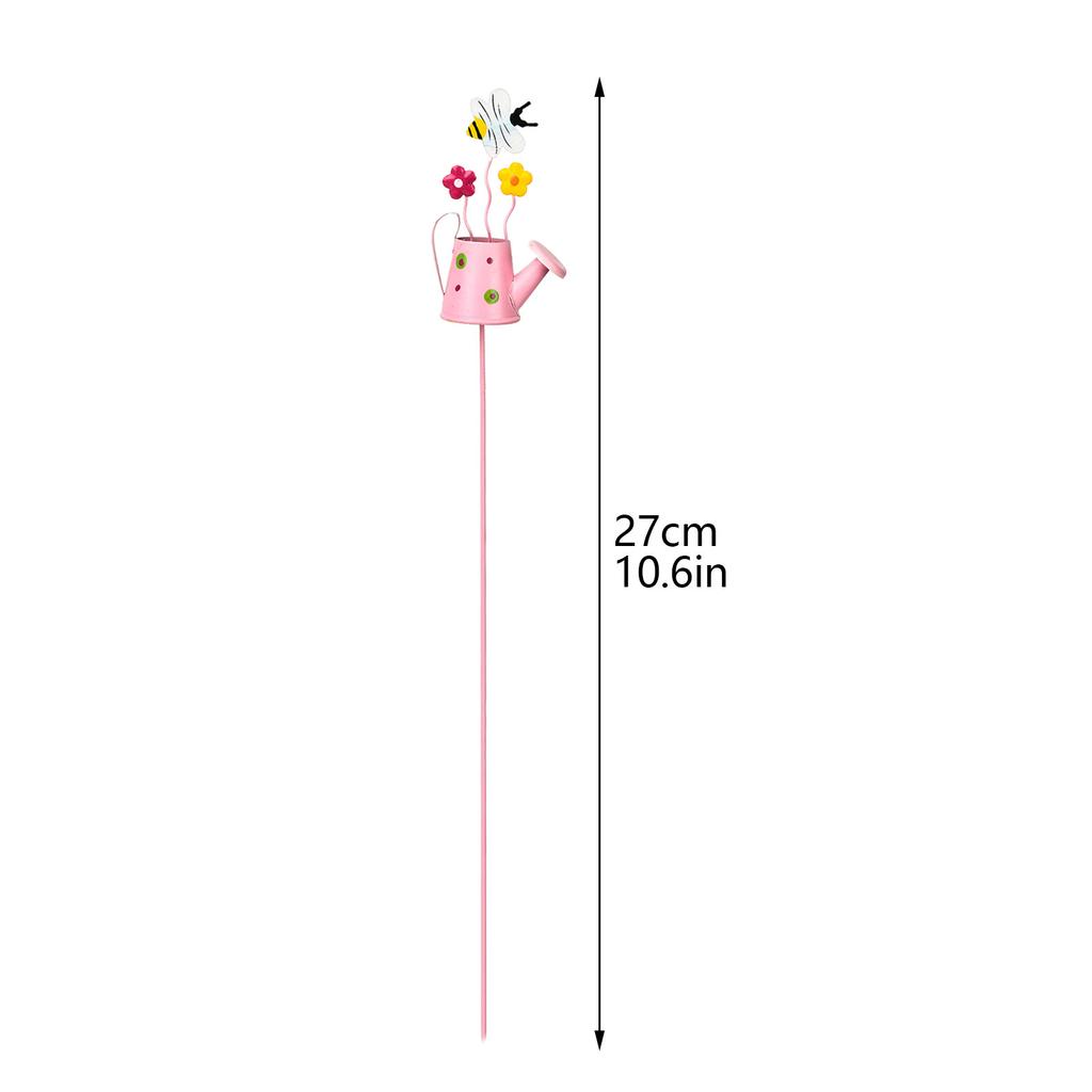 Garden Stake Pick Metal Flower Arrangement Decorative Pick for Potted Plant Succulent Flower Pot