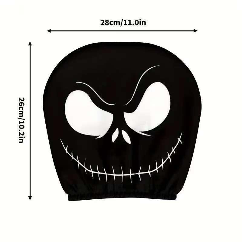 1 PCS Black Label Cool Head Car Print Head Pillowcase Elastic Model Funny Fun Car Pillow