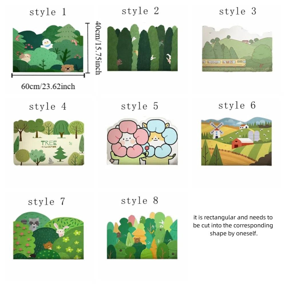 Cartoon Bathroom Foot Mat Water-Absorbing Floor Carpet Dirt-Resistant Foot Pad  Household