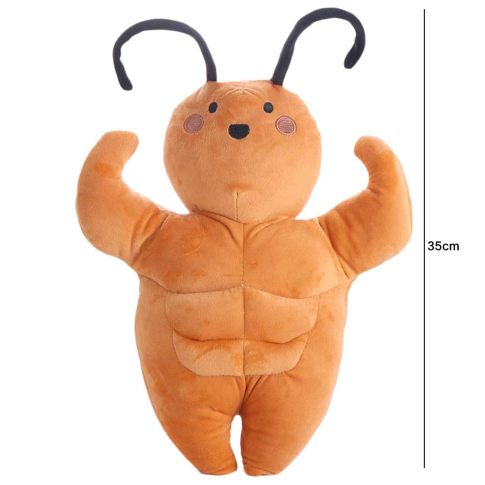 Abdominal Muscles Cockroach Plush Toys Y2K Cockroach Stuffed Dolls Muscle Cockroach Doll  Kids