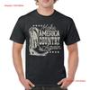 Make America Country Again Boot T Shirt Patriotic Western American Unisexs Vintage Top For Everyday Wear Stylish Casual