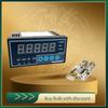 Original High Refresh Rate Digital Weighing Load Cell Controller Indicator, Panel Mount, AH/AL Relay Alarms, EMI Resistant