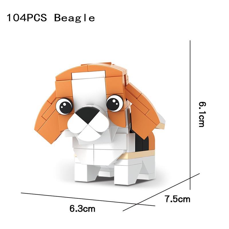 Creative Animal Koala Dog Kookaburra Penguin Flamingo Collie Sea Lions Raccoon Mini Figures Building Bricks Kid Block Toys