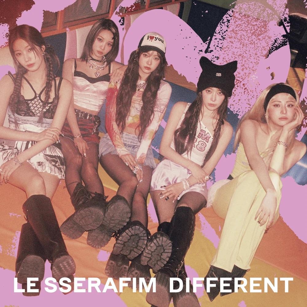 LE SSERAFIM Japan 4th Single Album [DIFFERENT]
