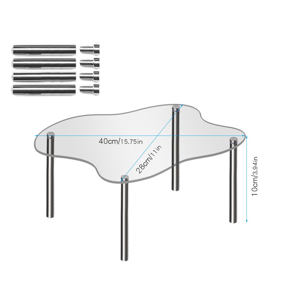 Handmade Display Shelf Cupcake Display Shelf Event Preparations Enhances Visibility Resistant To Breakage Sturdy Construction