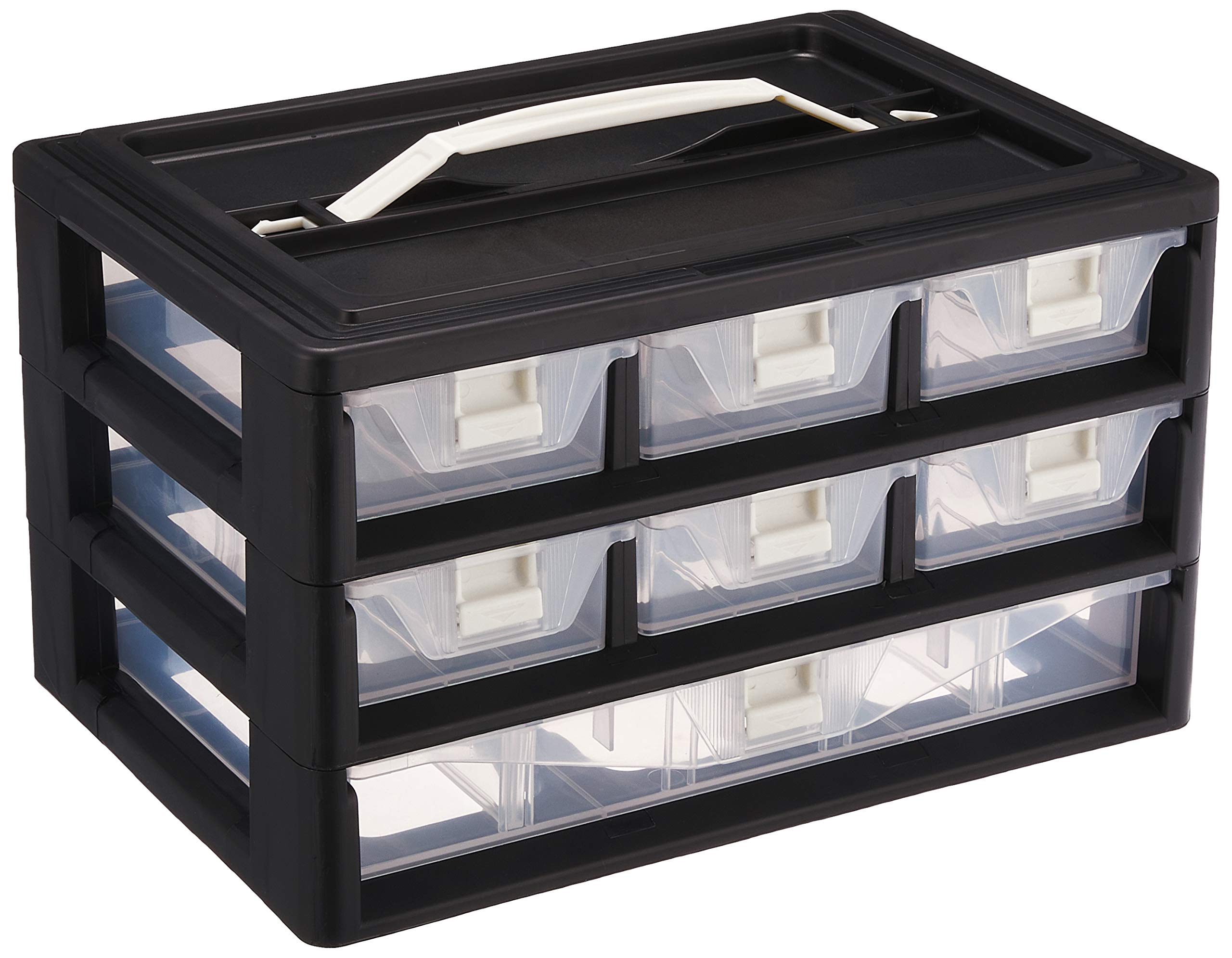 

JEJ Astage Stopper Case Black x Depth 20 x Height Tool Box Tool Box Tool Box Storage 3B-601 [Width 29.4 17.5cm]
