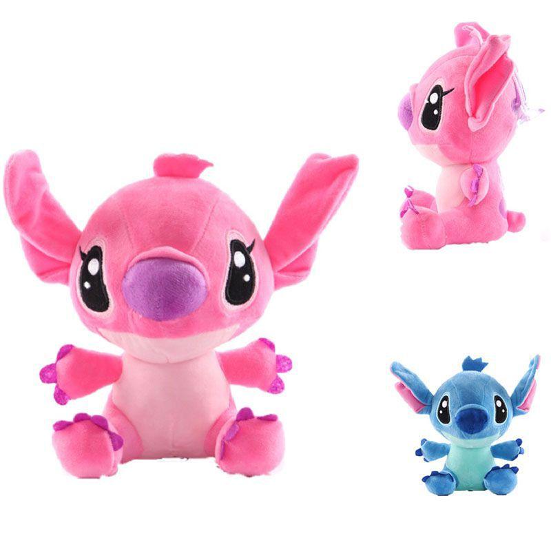 Soft And Cuddly 7.8in Lilo And Stitch Plush Toy Perfect For Children's Playtime