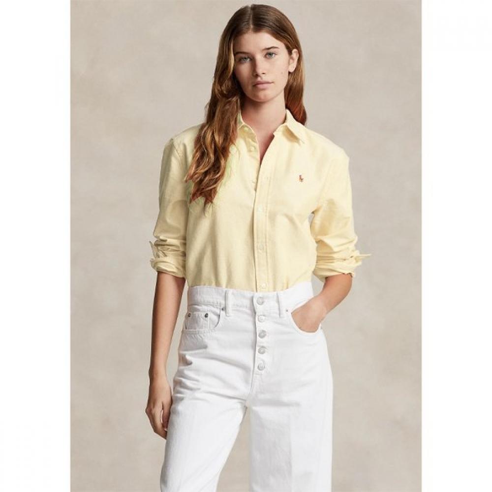 Polo Ralph Lauren Women S Relaxed Fit Cotton Oxford Shirt wmpoShtndo20527700 XS