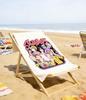 SAJABOYS Anime Beach Towel Microfiber Quick Dry Sand Free Soft Bath Towel for Beach Pool Travel