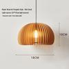 Zen Japanese Wood Pendant Light for Tea Rooms, Restaurants, Bedrooms, and Living Rooms