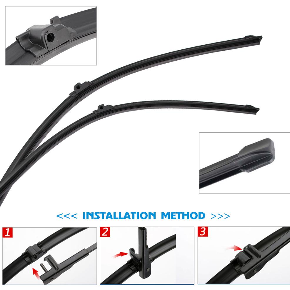 For VW TOUAREG 7L 7P CR7 2002-2023 Double Rubble Car Wiper Accessories Auto parts Cleaning windshield Windscreen Frameless