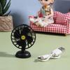 Ventilatore in Lega Miniatura per Casa delle Bambole Arredamento Ventilatore di Simulazione Accessori per Mobili Bambole Giocattoli per Bambine Regalo