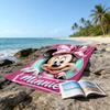 1pc M-Mouse Beach Towel, Beach and Seaside Swimming Pool Equipment, Fashion Pattern, Rectangular, Travel Essentials