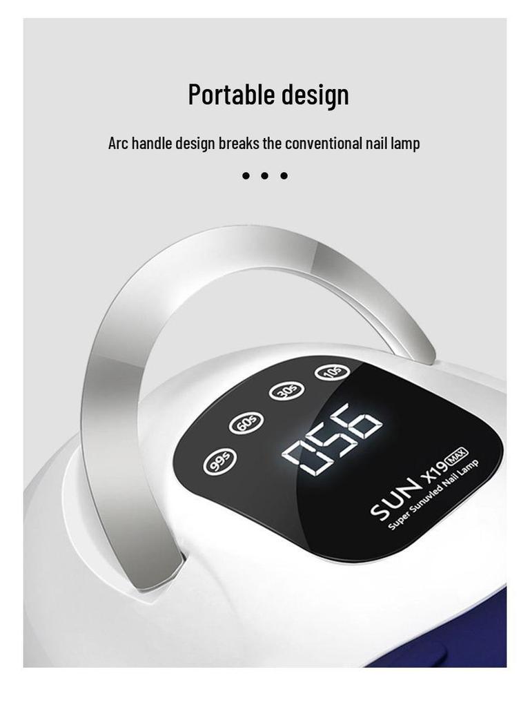 320W UV Nail Curing Lamp with Smart Sensor for Gel Polish - Quick Dry Nail Salon Phototherapy Lamp