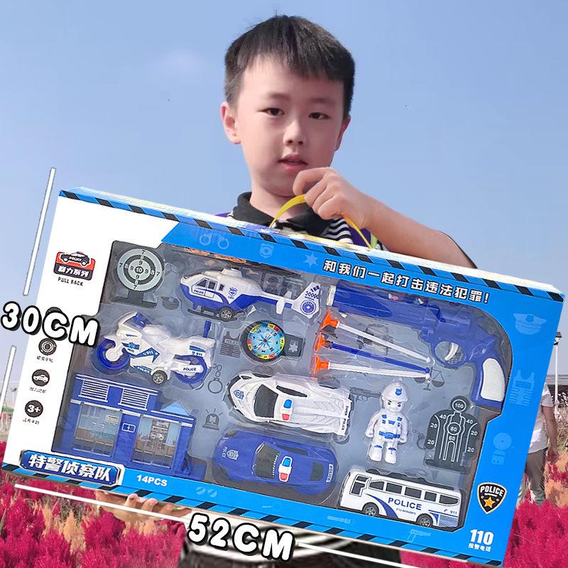 

Детская игрушечная машинка Пожарная машина Игровой набор Экскаватор Экскаватор Землеройный Самосвал Подарок Игрушки для тренировочного учреждения