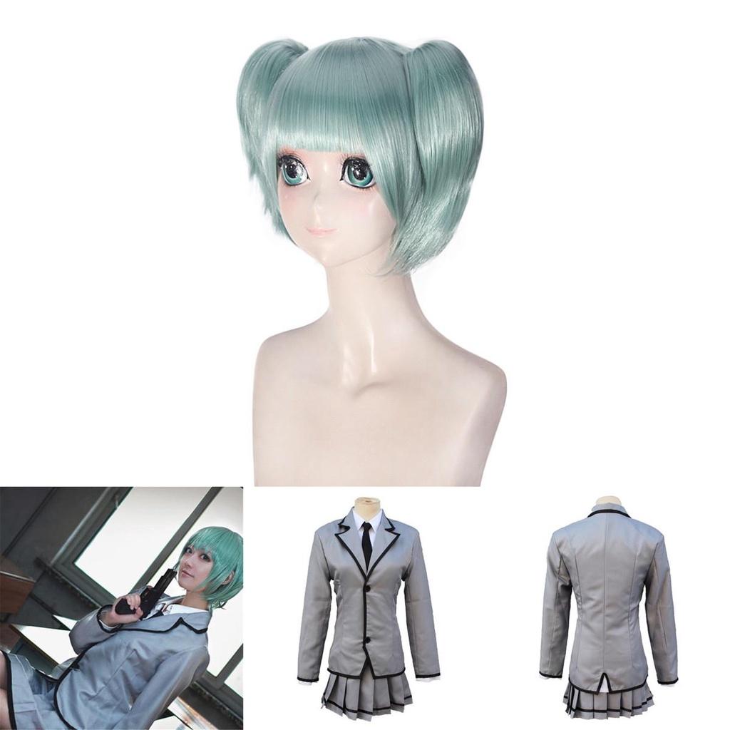 Exquisite Assassination Classroom Kaede Kayano School Uniform Cosplay Costume With Stylish Wig
