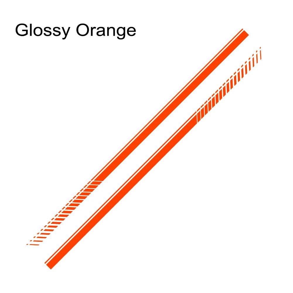 2PCS Car Door Waist Line Side Racing Stripes Decoration Stickers Auto Body Decor Vinyl Film Decals Accessories For Toyota Hiace