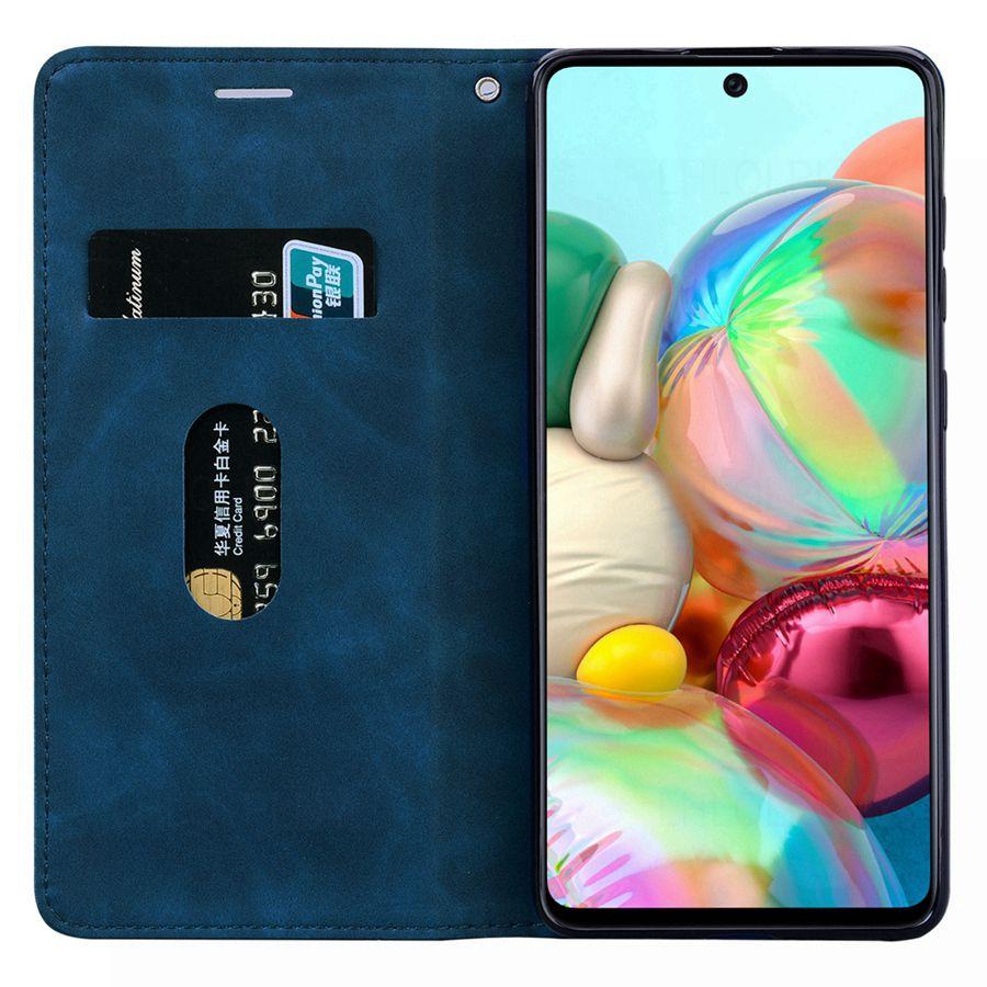 Luxury Leather Flip Wallet Case For Samsung Galaxy A37 A57 S26 A33 A15 A25 A16 A52 A54 A34 A13 A53 5G A17 A55 A26 A36 A56 A14 A35 S25 Book Open Cover