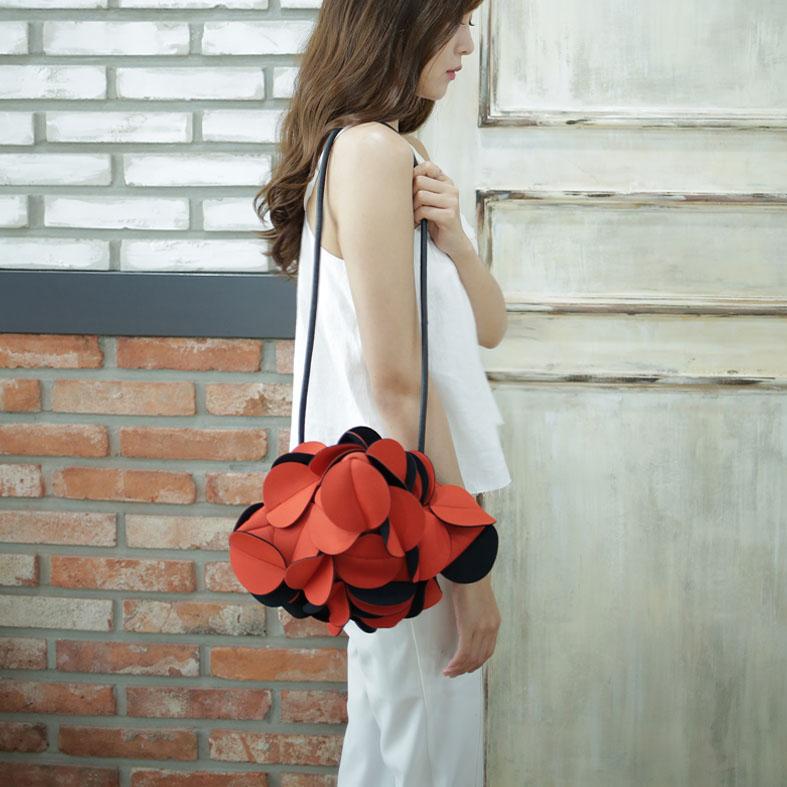 Suin Flower Bag - Orange