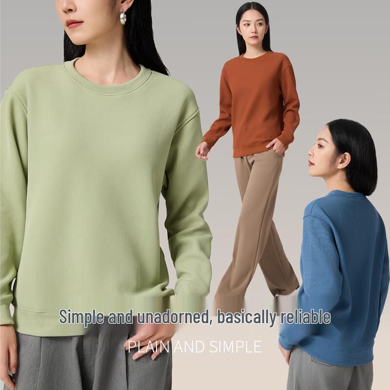 Fengxun Wool Silk Waffle Knit Couple Sweatshirt