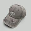 Frühling und Herbst Amerikanische Retro Bergspitze Buchstabenstickerei Baseballkappe Herren und Damen Hohl Windschutzkappe