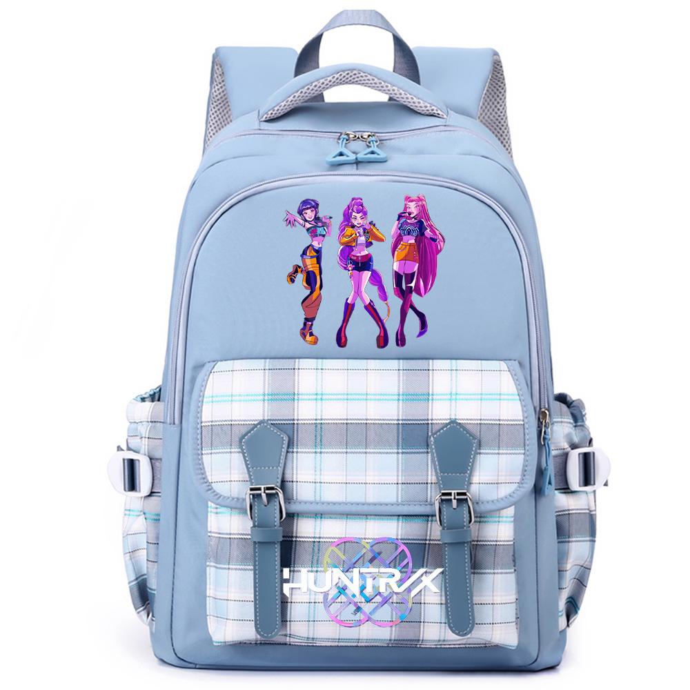 Rucsac Anime Desen Animat K-Pop Imprimat Capacitate Mare pentru Adolescent Student Fată Băiat Ghiozdan Rucsac Femei Capacitate Mare Impermeabil Geantă de Voiaj Cadou Copil