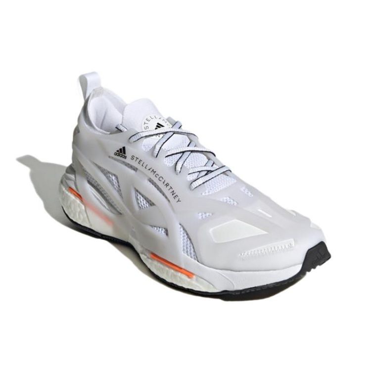 Stella McCartney x adidas SolarGlide Bílé Signální oranžové Pánské tenisky Cloud-White App-Signal-Orange HR1923