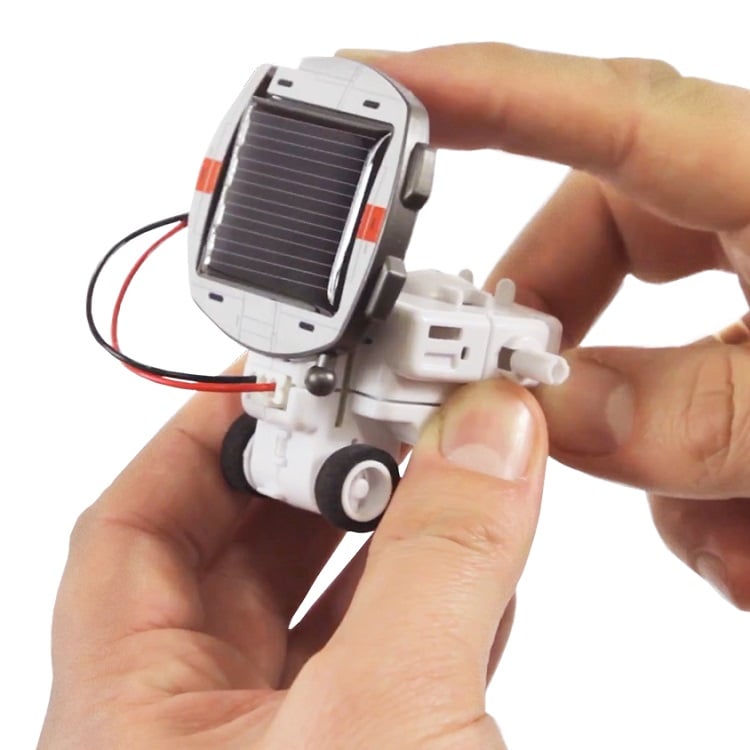 6-in-1 Solar Robots Educational Robot Toy for Kids Creative Set
