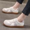 Spring Autumn Genuine Leather Shoes Women Fashion Sneakers Flat Brand Young Ladies Shoes Sweet Soft Pink Yellow